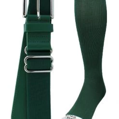 MadSportsStuff Softball Or Baseball Socks And Belt Combo - Youth And Adult Sizes Pro Line