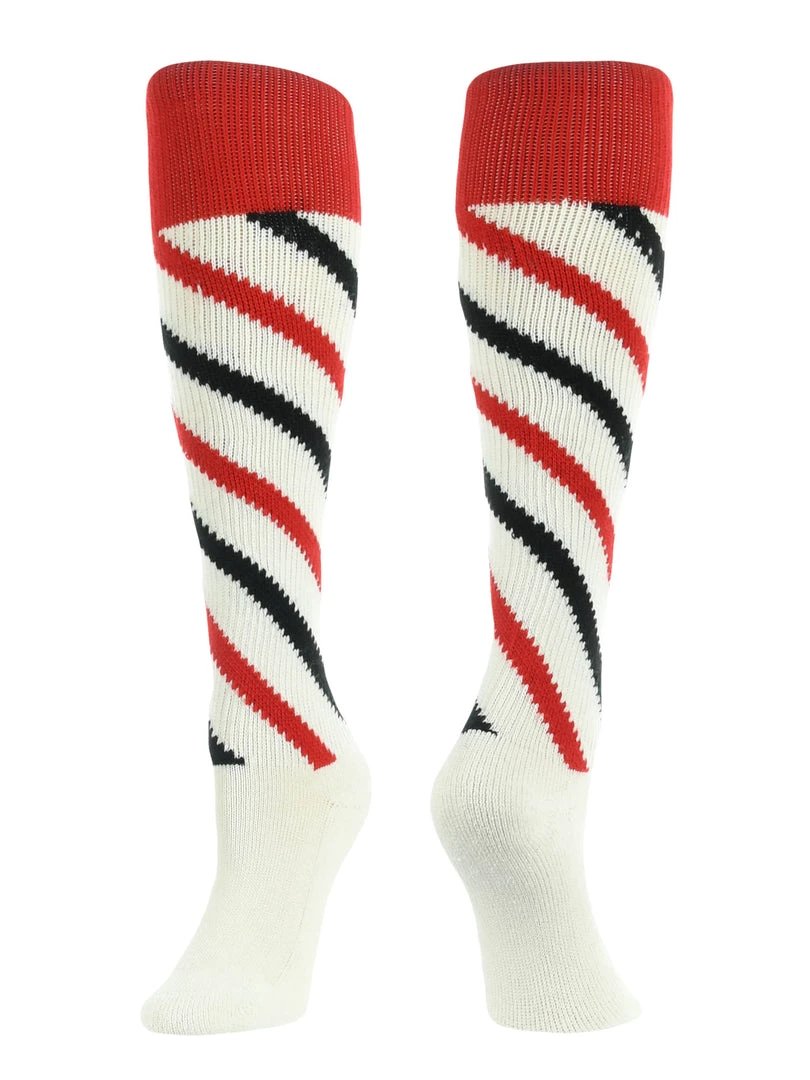 TCK Candy Stripe Knee High Softball Socks Soccer 8 TCK Candy Stripe Knee High Softball Socks Soccer