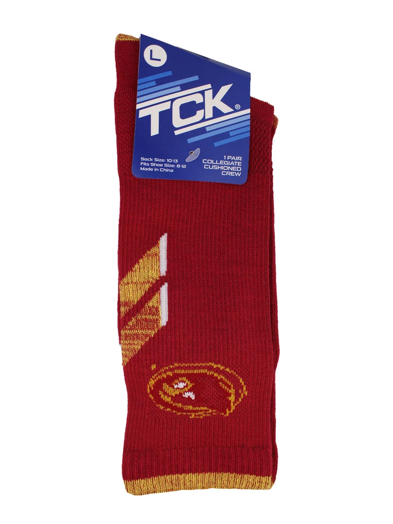 TCK Iowa State Cyclones Socks Iowa State University Cyclones Champion Crew Socks 4 TCK Iowa State Cyclones Socks Iowa State University Cyclones Champion Crew Socks