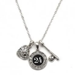MadSportsStuff Jewelry Girls Softball Necklace With Jersey Number (Available In 39 Numbers) 67 MadSportsStuff Jewelry Girls Softball Necklace With Jersey Number (Available In 39 Numbers)