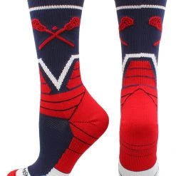 MadSportsStuff Lacrosse Victory Crew Socks