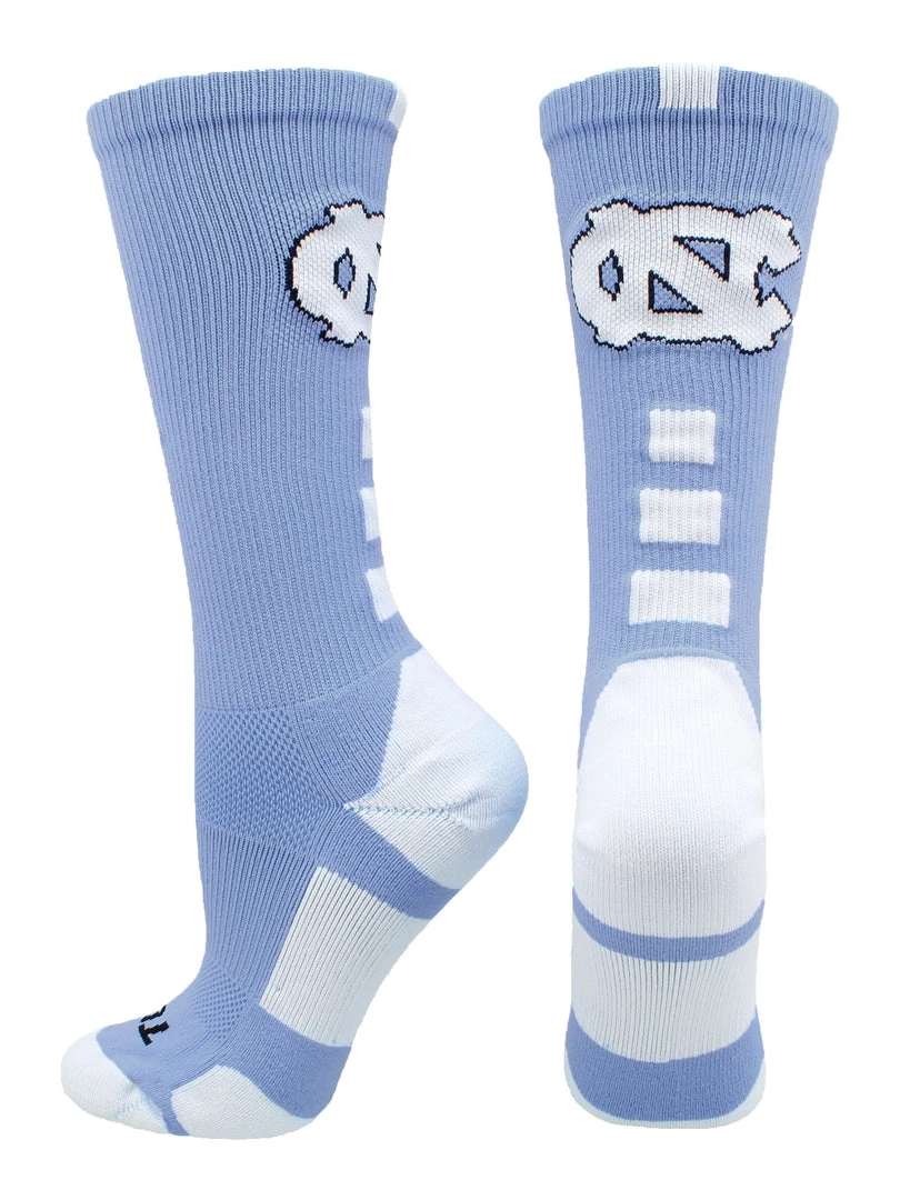TCK North Carolina Tar Heels Socks Baseline Crew All Schools 3 TCK North Carolina Tar Heels Socks Baseline Crew All Schools