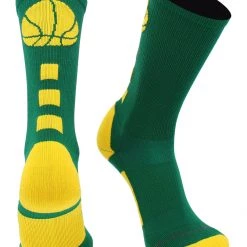 MadSportsStuff Basketball Socks For Boys, Girls, Men, Women- Athletic Crew Socks - Youth And Adult Sizes -Made In The USA