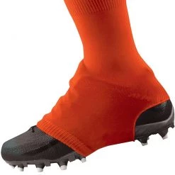 TCK Football Cleat Covers - Spats Laces Cover Also For Lacrosse Soccer Baseball, Youth And Adult Sizes Soccer Socks