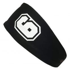 MadSportsStuff Player ID Black/White Headband Basketball Volleyball Softball Soccer