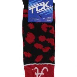 TCK Alabama Crimson Tide Socks Womens Savage Crew Socks