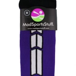 MadSportsStuff Purple Player ID Custom Number Over The Calf Socks For Softball Baseball Football Boys And Girls 108 MadSportsStuff Purple Player ID Custom Number Over The Calf Socks For Softball Baseball Football Boys And Girls
