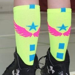 MadSportsStuff Light Speed Athletic Crew Socks (multiple Colors)