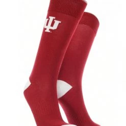TCK All Schools Indiana Hoosiers Dress Socks Dean's List Crew Length Socks 7 TCK All Schools Indiana Hoosiers Dress Socks Dean's List Crew Length Socks