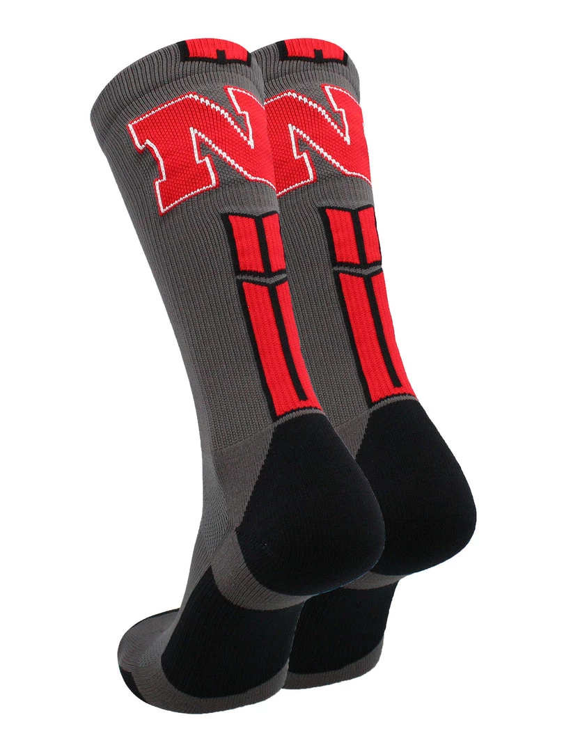 TCK Nebraska Cornhuskers Socks Baseline 3.0 Crew All Schools 2 TCK Nebraska Cornhuskers Socks Baseline 3.0 Crew All Schools