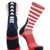 TCK Stars And Stripes Perimeter Crew Socks Basketball Socks