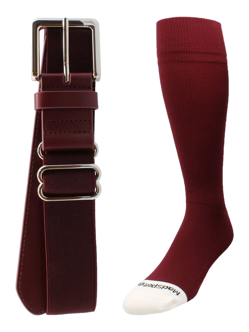 MadSportsStuff Pro Line Softball Socks And Belt Combo Youth And Adult 24 MadSportsStuff Pro Line Softball Socks And Belt Combo Youth And Adult