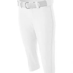 MadSportsStuff Womens Softball Pants Capri Length Pro Line